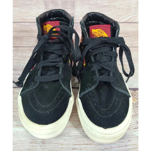 Vans Harry Potter Hogwarts Gryffindor Skateboard Sk8 Hi-Top Shoe Kids US 11 - Picture 1 of 8